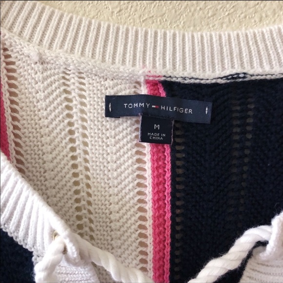 Tommy Hilfiger Knitted Striped Blouse - Picture 5 of 6